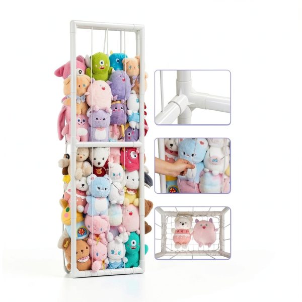 Trycooling PVC Toy Chest Organizer 50lb Capacity Extra Large-1