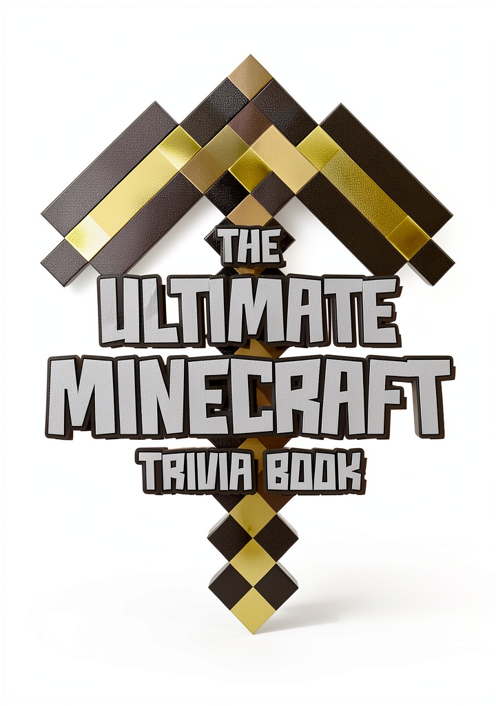 Installing Minecraft Questions & Answers Reference Guide for Kids on a wooden desk