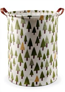 Sanjiaofen BBS SNT-Tree Laundry Basket - Purple Butterfly, 62.8L-0