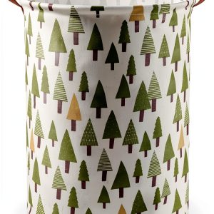 Sanjiaofen BBS SNT-Tree Laundry Basket - Purple Butterfly, 62.8L-0