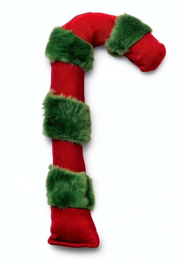 Yeowww Tide Candy Cane Catnip Toy - Organic Catnip, Made in USA-0