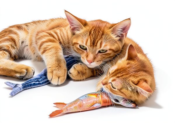 Petgravity Bite Sized Flopping Fish Cat Toys 3 Pack with Catnip-5