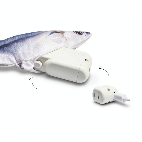 Petgravity Bite Sized Flopping Fish Cat Toys 3 Pack with Catnip-2